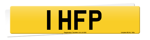 Registration number 1 HFP